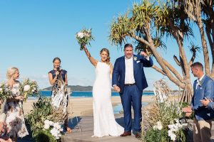 Byron Beach Wedding Ceremony