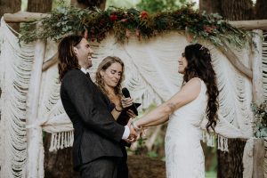 Susie Figgis Byron Wedding Ceremony