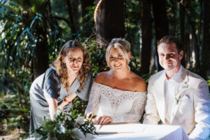 Thalia and Bailey wedding with Susie Figgis